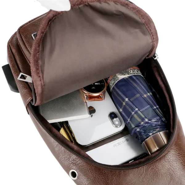 PowerPackX-10: USB Portable Charging Chest Bag + Messenger Bag - Image 2