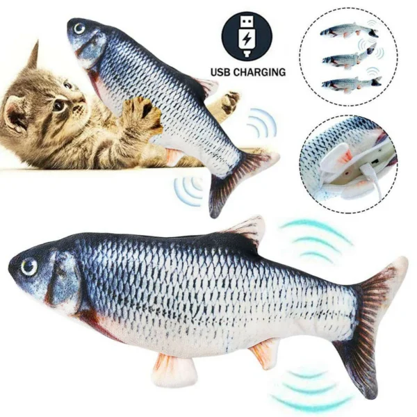 Electric Fish Cat Toy - Image 9