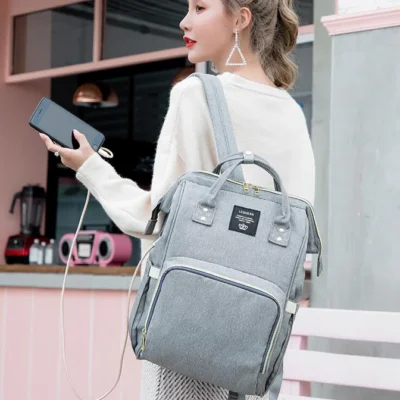 BabyBuddy-10: Mega Capacity Diaper Bag + Mummy Nursing Nappy Backpack