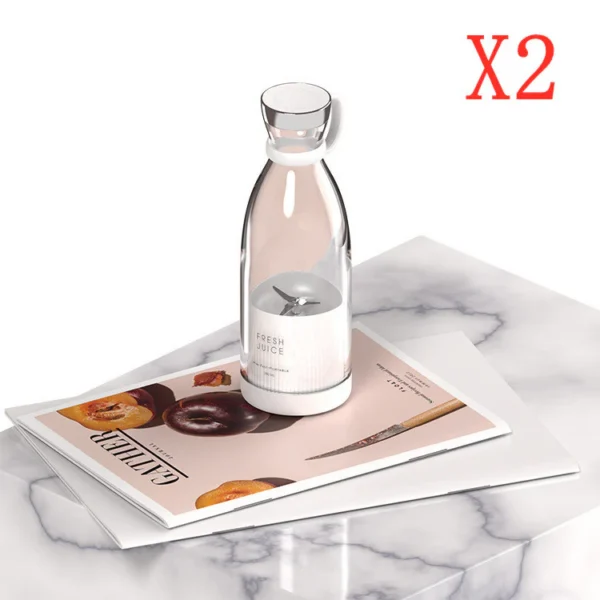 BlendPro-350: Electric Juicer Blender + USB Rechargeable Mixer - Image 4