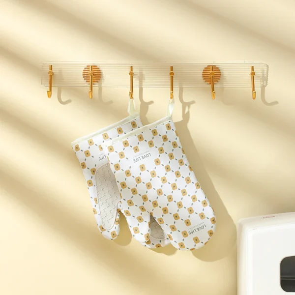 BakeMate-8: Kitchen Heat Insulation Gloves + Anti-Scalding Oven Mitts - Image 6