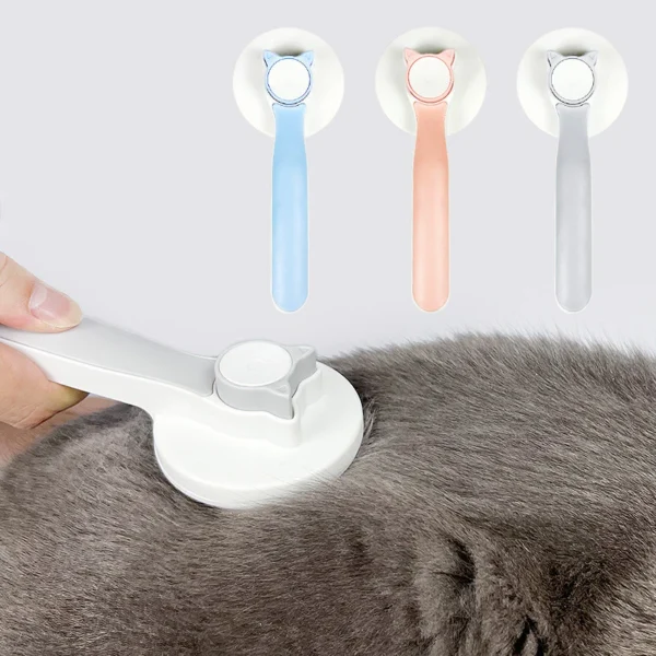 FurBusterX-10: Cat Grooming Brush + Self Cleaning Slicker Brush for Dogs - Image 4