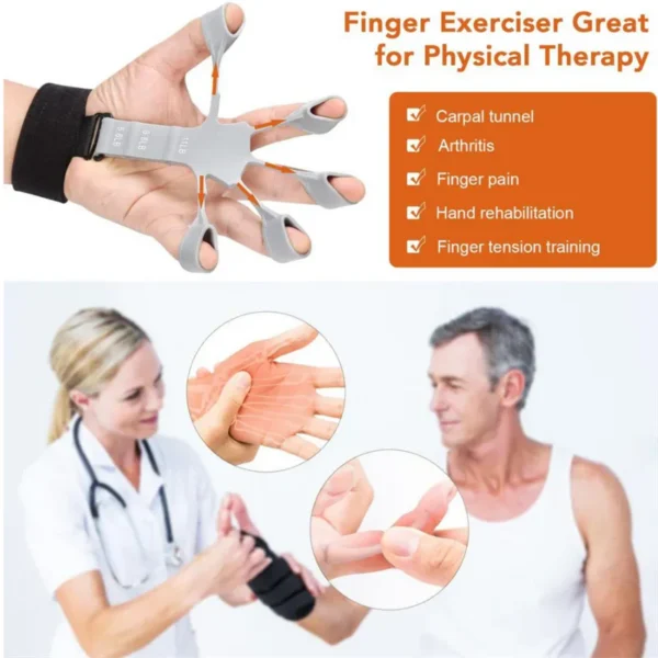 GripMasterX9: Finger Exercise Stretcher + Strength Training Device - Image 7