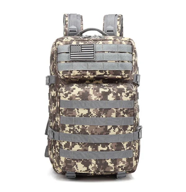 AdventurePro-5X: Sports Outdoor Backpack + Tactical Camo Travel Bag - Image 4