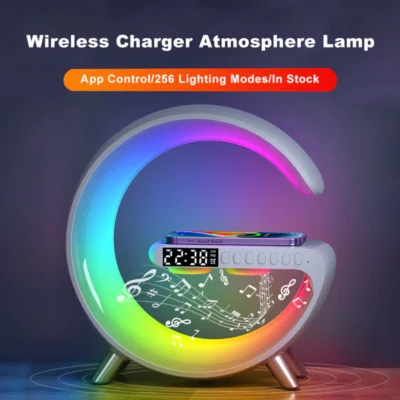 LumiBeat: The ultimate intelligent LED lamp, Bluetooth speaker, wireless charger, and atmosphere lamp