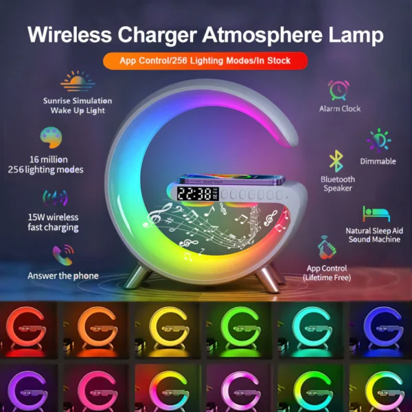 LumiBeat: The ultimate intelligent LED lamp, Bluetooth speaker, wireless charger, and atmosphere lamp - Image 5