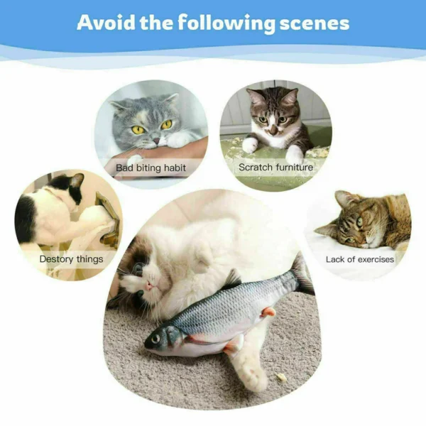 Electric Fish Cat Toy - Image 5