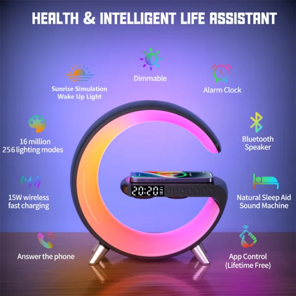 LumiBeat: The ultimate intelligent LED lamp, Bluetooth speaker, wireless charger, and atmosphere lamp - Image 7