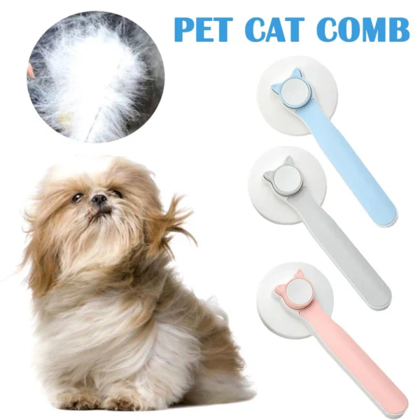 FurBusterX-10: Cat Grooming Brush + Self Cleaning Slicker Brush for Dogs - Image 7