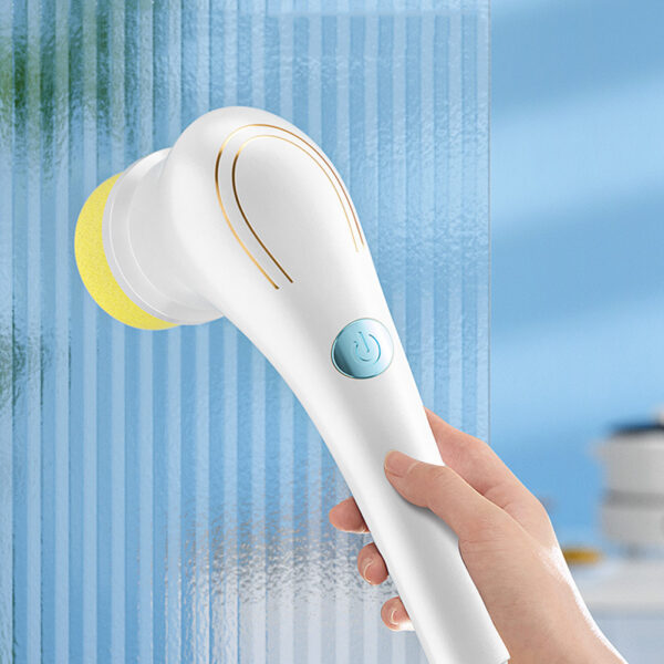 CleanProX-5: Multifunctional Electric Handheld Kitchen Household Dishwashing Brush + Drill Brush Set - Image 6