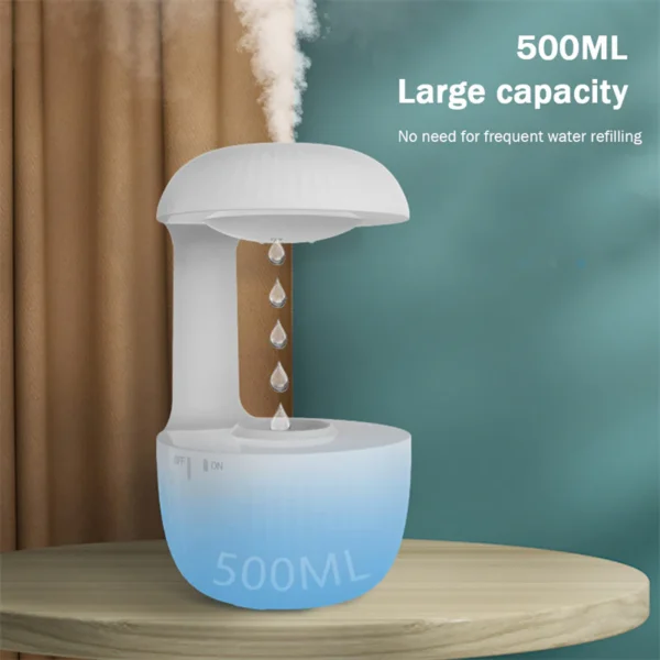 WhisperMist-5X: Silent Levitating Humidifier for Cool Mist & Fatigue Relief - Image 4