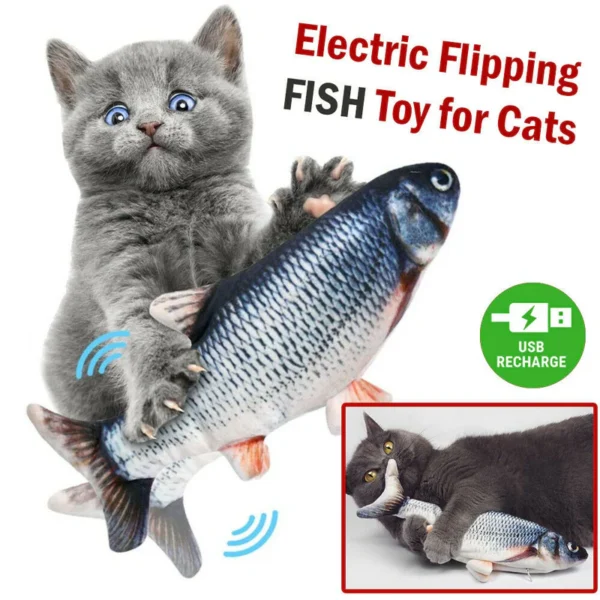 Electric Fish Cat Toy - Image 3