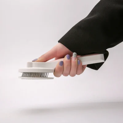 FurBusterX-10: Cat Grooming Brush + Self Cleaning Slicker Brush for Dogs