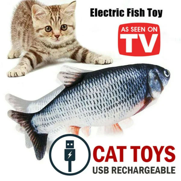 Electric Fish Cat Toy - Image 7
