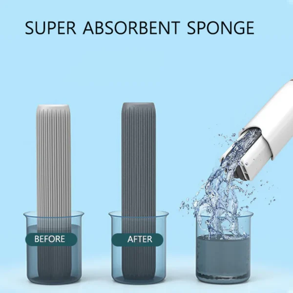 SqueezyCleanX-10: New Portable Self-NSqueeze Mini Mop + Lazy Hand Wash-Free Cleaning Tools - Image 8